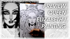 Queen Elizabeth I Painting Preview 